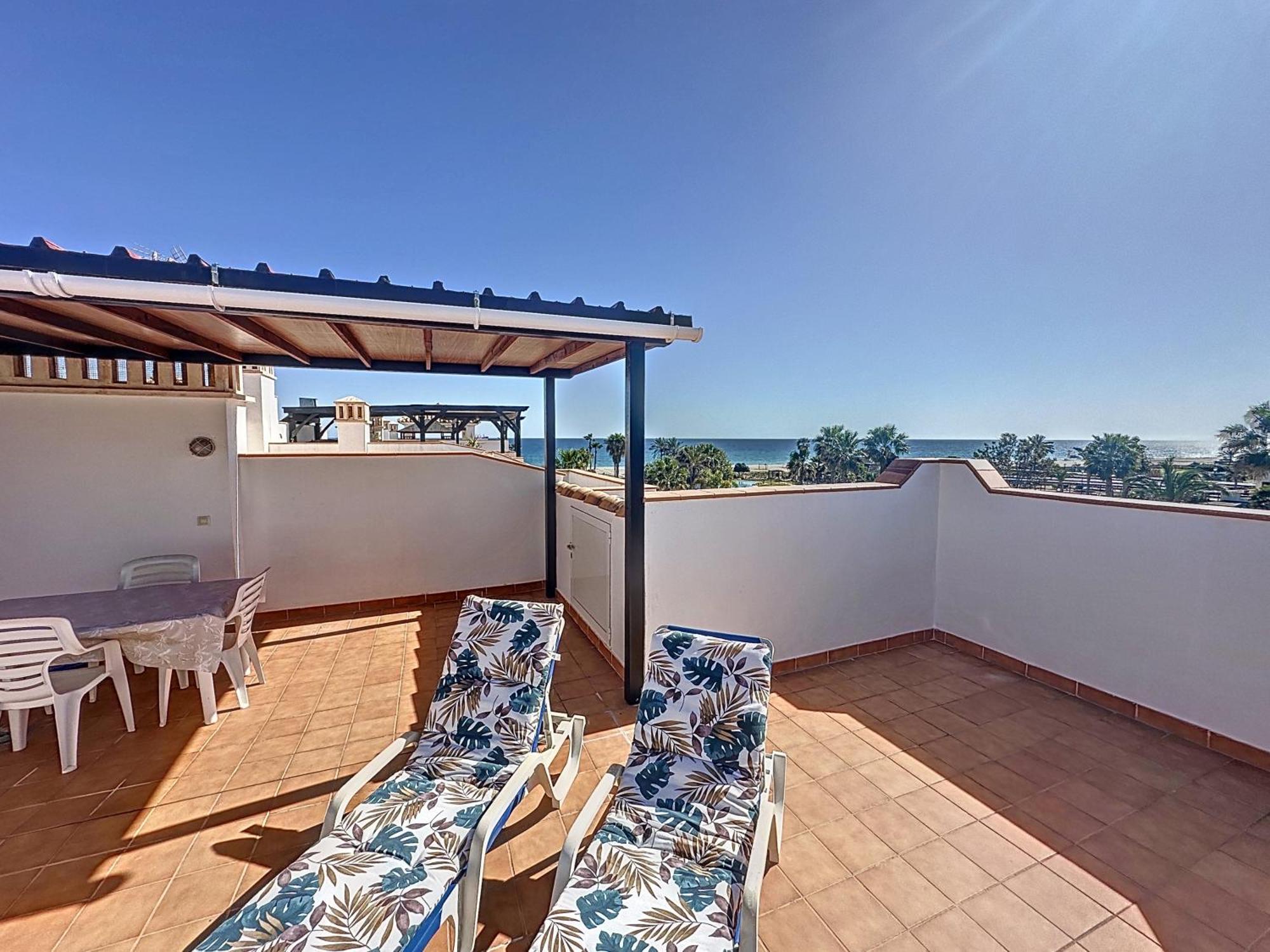 Vive Vera Rentals - Atico En 1º Linea Con Vistas Al Mar Экстерьер фото